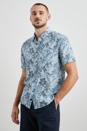 Men Carson Shirt Jungle Garden Reflection | Rails Shirts