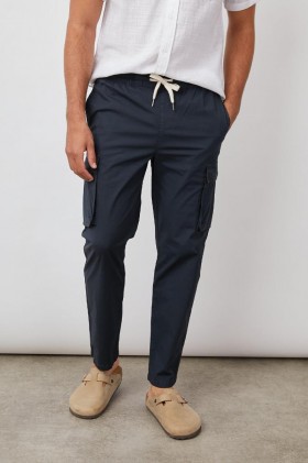 Men Emmerson Pant Washed Black | Rails Pants