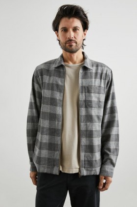 Men Jaque Shirt Jacket Lithium Rust | Rails Jackets & Coats