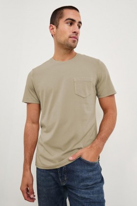 Men Johnny T-shirt Desert Sand | Rails T-Shirts & Polos