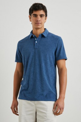 Men Rhen Polo Shirt Ensign Blue | Rails T-Shirts & Polos