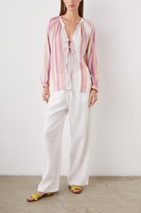 Women Brielle Top Hibiscus Stripe | Rails Tops