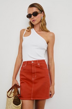 Women Burbank Skirt Terracotta | Rails Skirts