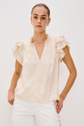 Women Calista Top Ivory | Rails Tops