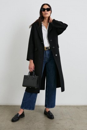 Women Gallery Coat Black | Rails Jackets & Coats