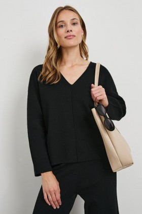 Women Hollyn Sweater Black | Rails Sweaters