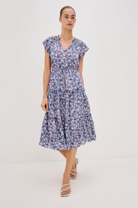 Women Juni Dress Blue Blossom | Rails Dresses & Rompers