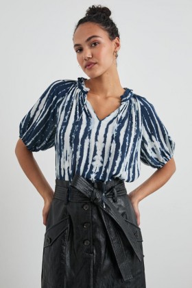 Women Laila Top Indigo Nile | Rails Tops