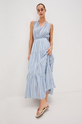 Women Loulou Dress Jalisco Stripe | Rails Dresses & Rompers