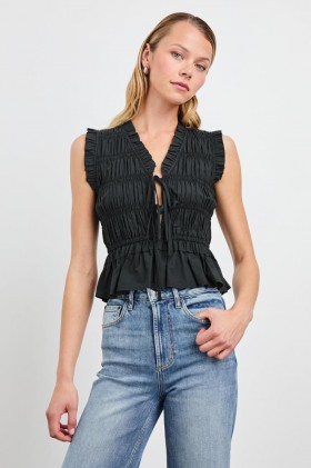 Women Martine Top Black | Rails Tops