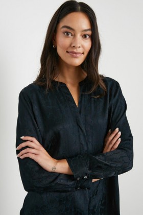 Women Pearl Top Onyx Leopard | Rails Tops