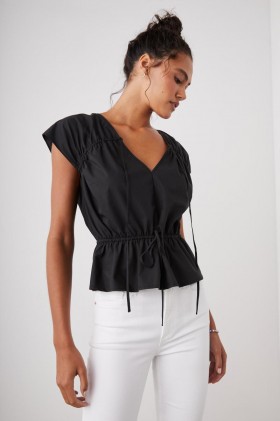 Women Savi Top Black | Rails Tops