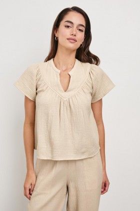Women Sayer Shirt Flax | Rails Tops