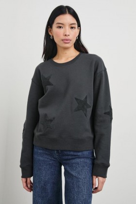 Women Sonia Sweatshirt Washed Black | Rails Sweaters