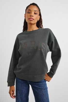 Women The Varsity Sweatshirt Paris Glitter | Rails Sweaters