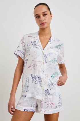Women Tommi Pajama Set Jewel Wildcats | Rails Sleepwear & Lounge