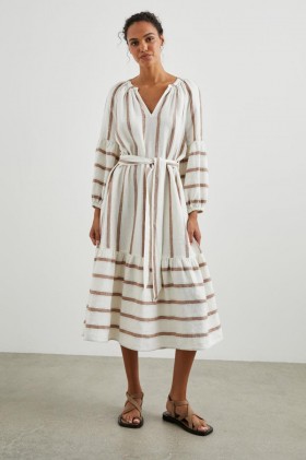 Women Vittoria Dress Coconut Stripe | Rails Dresses & Rompers