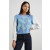 Women Tess Sweater Blue Cable Daisies | Rails Sweaters