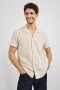  Camisa masculina Davis na cor Nougat | Camisas Rails