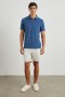  Camisa Polo Masculina Rhen Azul Ensign | Camisetas e Polos Rails