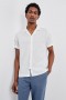  Camisa masculina Sinclair branca | Camisas Rails