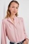  Camisa feminina Alanna rosa-pó | Rails Tops