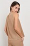 Blusa Christy feminina na cor taupe | Tops Rails