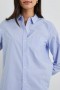  Camisa feminina Stina Oxford com listras brancas | Rails Tops