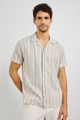Camisa masculina Amalfi com listras Amalfi | Rails Shirts