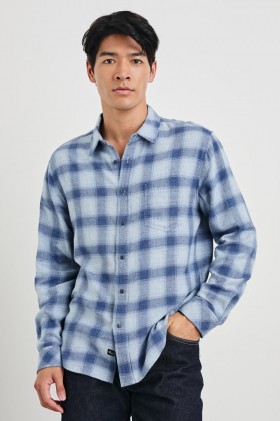  Camisa masculina Lennox Waterfall Shadow | Camisas Rails