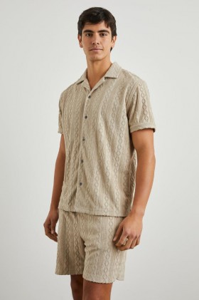  Camisa masculina Maverick em papel artesanal | Camisas Rails