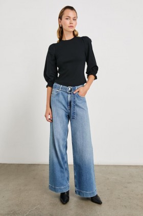  Blusa feminina Landyn preta | Tops Rails