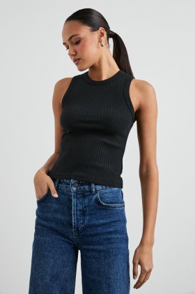  Regata feminina The Racer preta | Rails Tops