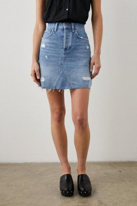  Női babérmintás szoknya Marina Distress | Rails Denim