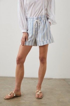 Gearr-Bhrístí Foster Nolita Stripe do Mhná | Bríste Rails & Shorts