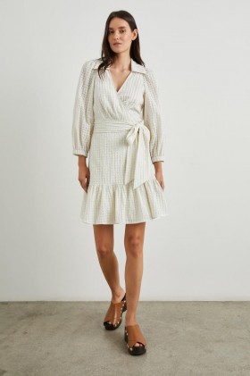  Gúna Kiara Eabhair do Mhná Seersucker | Gúnaí & Rompers Rails