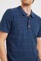 Polo da uomo Nathan Peterson Blue | Magliette e polo Rails