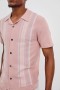  Camicia da uomo Silas Rosa Multi | Camicie Rails