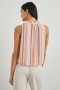  Top Christy da donna a righe Papaya | Rails Tops