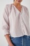  Top da donna Mariah a quadri rosa tenue | Rails Tops