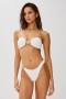  Reggiseno bikini Aziza da donna Rails X Lspace Crema | Costumi da bagno