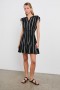  Abito da donna Samina Ash Leno Striped | Abiti e tutine Rails
