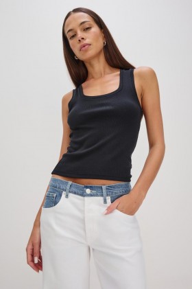  Top Bobbie da donna nero | Rails Tops