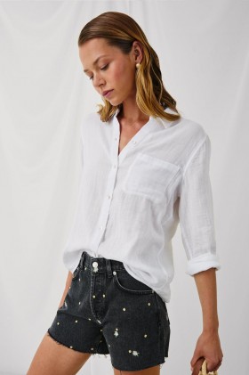  Camicia Ellis bianca da donna | Rails Tops