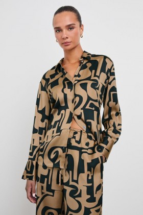  Maglietta Ledger da donna Santorini Sand | Rails Tops