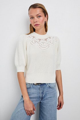 Top Steph da donna bianco | Maglioni Rails