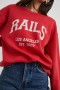 レディース アニバーサリー スウェットシャツ ウォッシュドレッド | Rails Sweaters