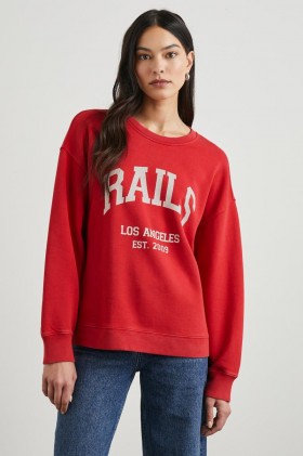レディース アニバーサリー スウェットシャツ ウォッシュドレッド | Rails Sweaters