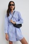  Dame Harmony Kjole Oxford Hvit Stripe | Rails Kjoler og Jumpsuits