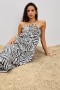  Kvinner Rails X Lspace Palazzo Dress Playa Blanca | Kjoler og heldrakter